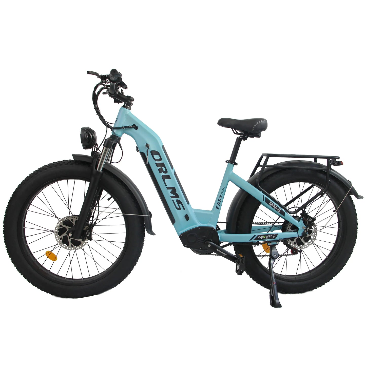 ORLMS MN-6 adult E-bike 26-inch All-terrain fat tire E-Mountain bike 1000W*2 motor 52V 23Ah battery Electric Bike