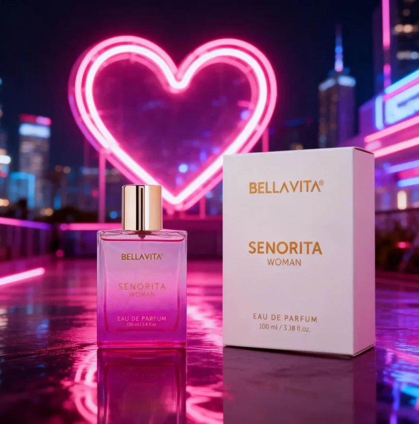 Bellavita Luxury Women Senorita 100ml Eau De Parfum Liquid Perfume For Gift