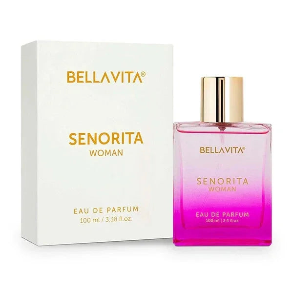 Bellavita Luxury Women Senorita 100ml Eau De Parfum Liquid Perfume For Gift