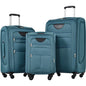 Softside Expandable 3PCS Luggage Set Lightweight Softshell Upright Suitcase with Spinner Wheels 22/26/30 Inch Travel Luggage