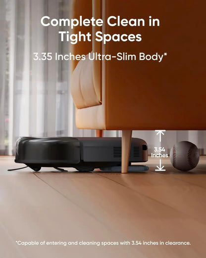 Certified Like-New Robot Vacuum and Mop Combo, Self-Emptying, Auto Wash & Dry, 7000 Pa Suction for Hands-Free Cleaning