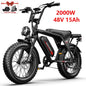 New Arrival Dirt Bike Electric,48v 2000w Electric Bicycle,capable Of Climbing 45° Slopes,all Terrain Electric Bike For Adults