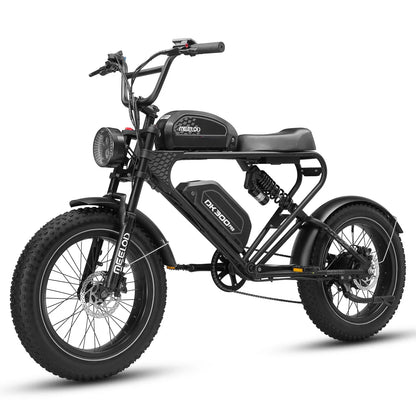 MEELOD DK300pro adult E-bike 1200W 48V 30Ah battery commute Electric Bike,20-inch Fat Tire E-Mountain bike