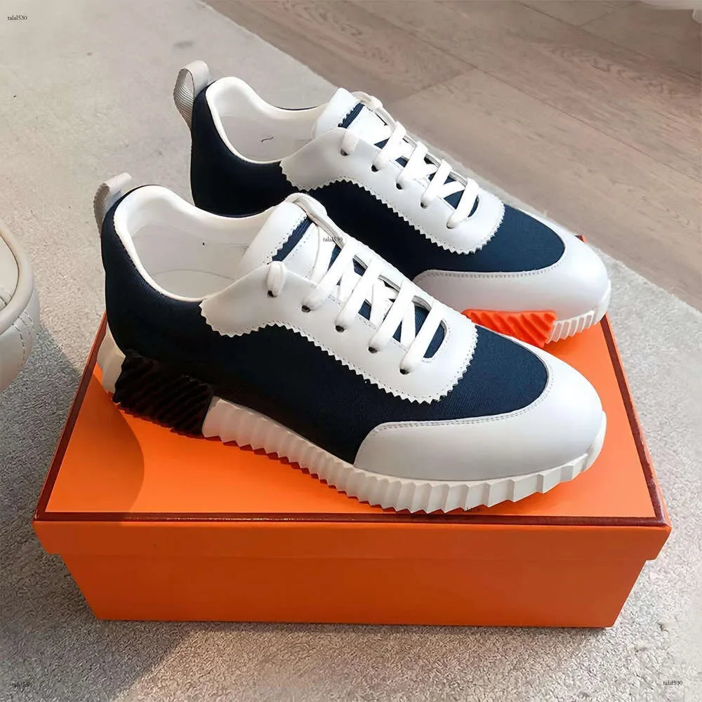 Designer Suede Casual Shoes Trainers Patchwork Men Bounce Women Sneaker luxury designer shoes Bouncing Breathable famous