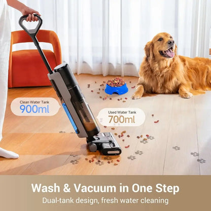 G10 Pro Wet Dry Vacuum Cleaner, Vacuum Mop All in One with Auto Sel-Cleaning, loor Cleaner hine or Hard loor, 35 Mins Runtime, E