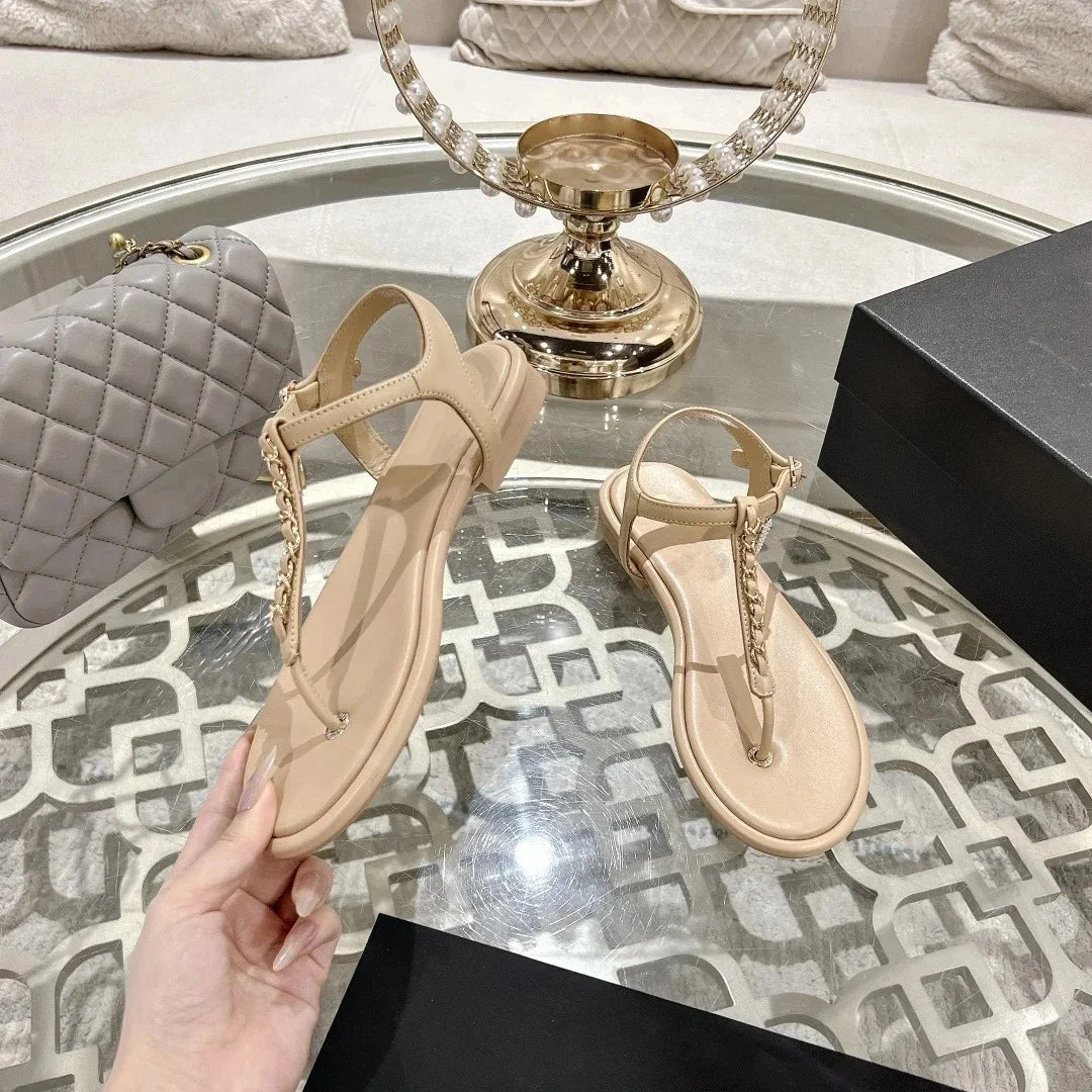 Shoes Women Size35-41 Weaving Sandals Flat Platform Natural Cow Suede Flats Round Toe Leisure Designer Shoes Zapatillas De Mujer