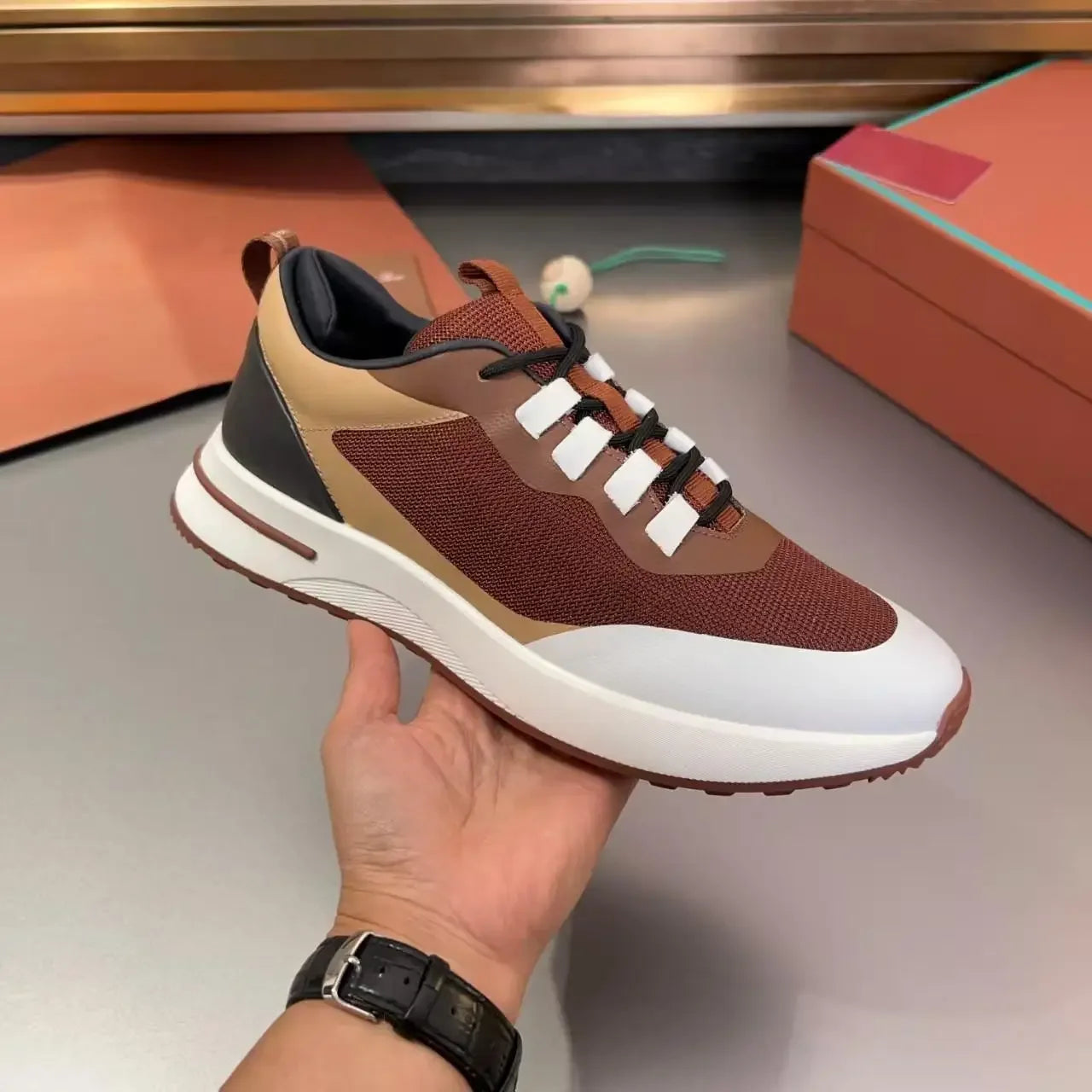 New Athletic Sneakers - Ultra Comfortable, Lightweight & High-Quality, Ideal for Sports & Daily Wear