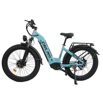 ORLMS MN-6 adult E-bike 26-inch All-terrain fat tire E-Mountain bike 1000W*2 motor 52V 23Ah battery  Electric Bike