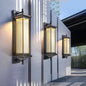 American European Style Hotel Villa Big Outdoor Wall Lamp Modern Waterproof Long LED Wall Sconce For Garden Gate Porch