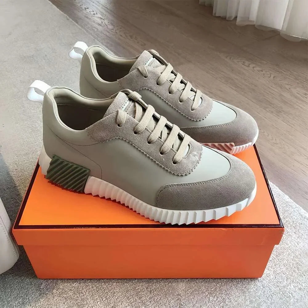 Designer Suede Casual Shoes Trainers Patchwork Men Bounce Women Sneaker luxury designer shoes Bouncing Breathable famous