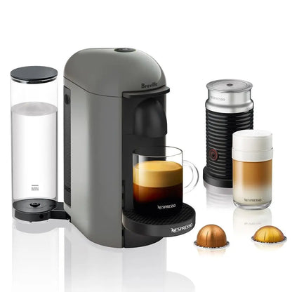 Deluxe Coffee and Espresso Maker with Integrated Cappuccino Milk Frother