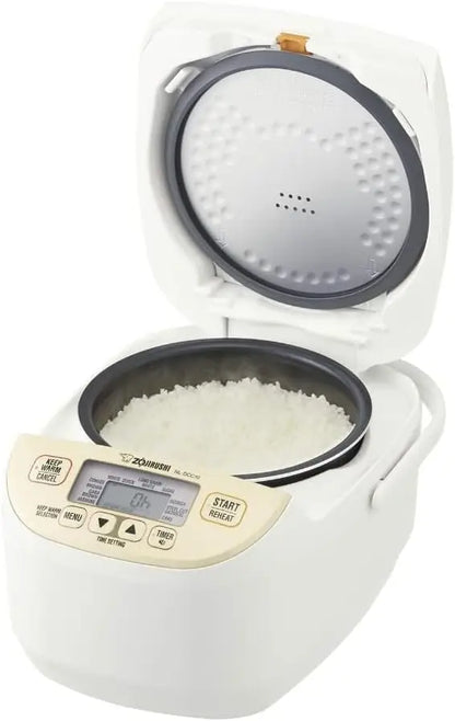 Premium 5.5-Cup Rice Cooker with Multi-Menu Functions, Nonstick Pan, and Keep Warm Feature