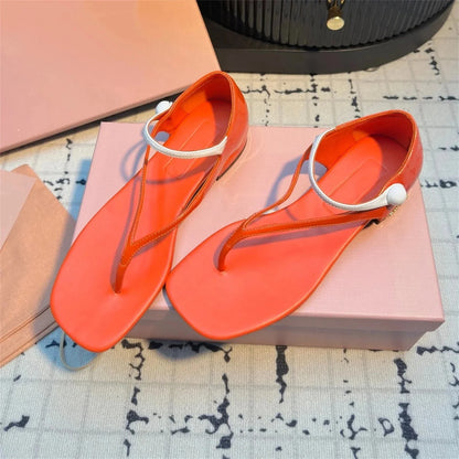 2025 Newest Summer Desinger Tpu Square-toe Flat Heel Slingback Woman Sandals Mix Colors Boat Shoes Slip-Ons Zapatos De Mujer
