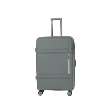 6-Piece Expandable Hardshell Luggage Set Lightweight Unisex with Rotating Wheels Password Lock Carry on Travel Suitcase