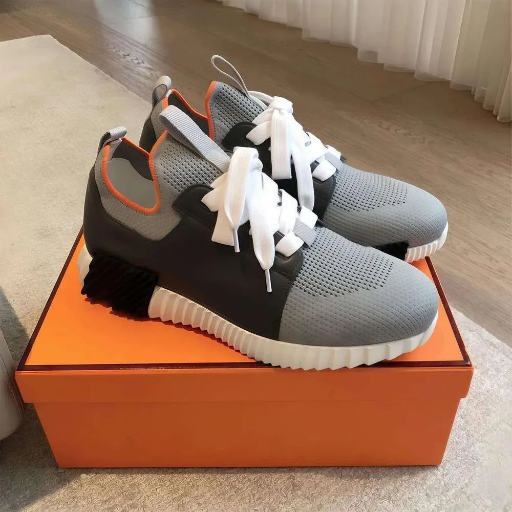 Designer Suede Casual Shoes Trainers Patchwork Men Bounce Women Sneaker luxury designer shoes Bouncing Breathable famous