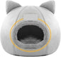 Extra Large Semi-Enclosed Warm and Cozy Pet Bed for Cats and Dogs with Non-Slip Surface and Thick Padding