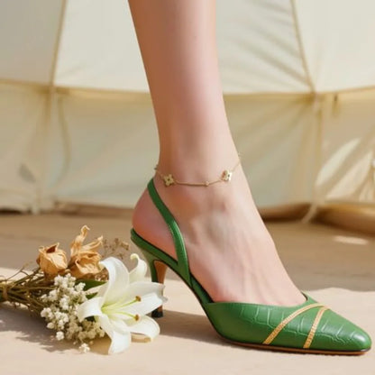 14K Gold Plated Anklets for Women Four-Leaf Clover 14K Gold Plated Ankle Bracelets for Women Golden Jewelry for Womens Anklets