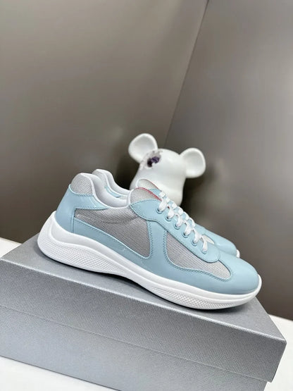 2025 Designer Styles Men's Leather Sports Casual Shoes First Layer Cowhide Platform Leather Shoes Fashion Trends