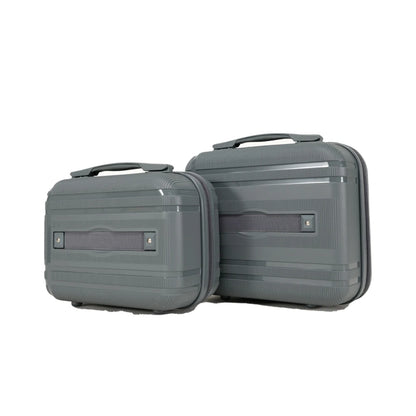6-Piece Expandable Hardshell Luggage Set Lightweight Unisex with Rotating Wheels Password Lock Carry on Travel Suitcase