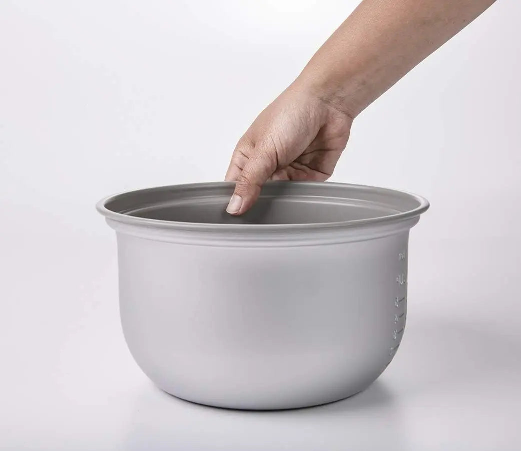 1.0-Liter Rice Cooker with Triple Heating, Easy One-Touch Operation and Keep Warm Function