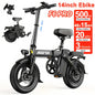 Mountain Electric Bike Adults 500W Peak Motor 26'' Tires Front Suspension Electric Bicycle 25-37Miles 7-Speed Lightweight E-MTB