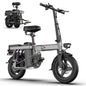 Toofly 500W Adult Electric Bike, 20 MPH, 48V 15Ah Removable Battery, 14 Inch Folding Electric Bike, Multi-Shock Absorption