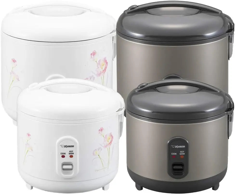 1.0-Liter Rice Cooker with Triple Heating, Easy One-Touch Operation and Keep Warm Function
