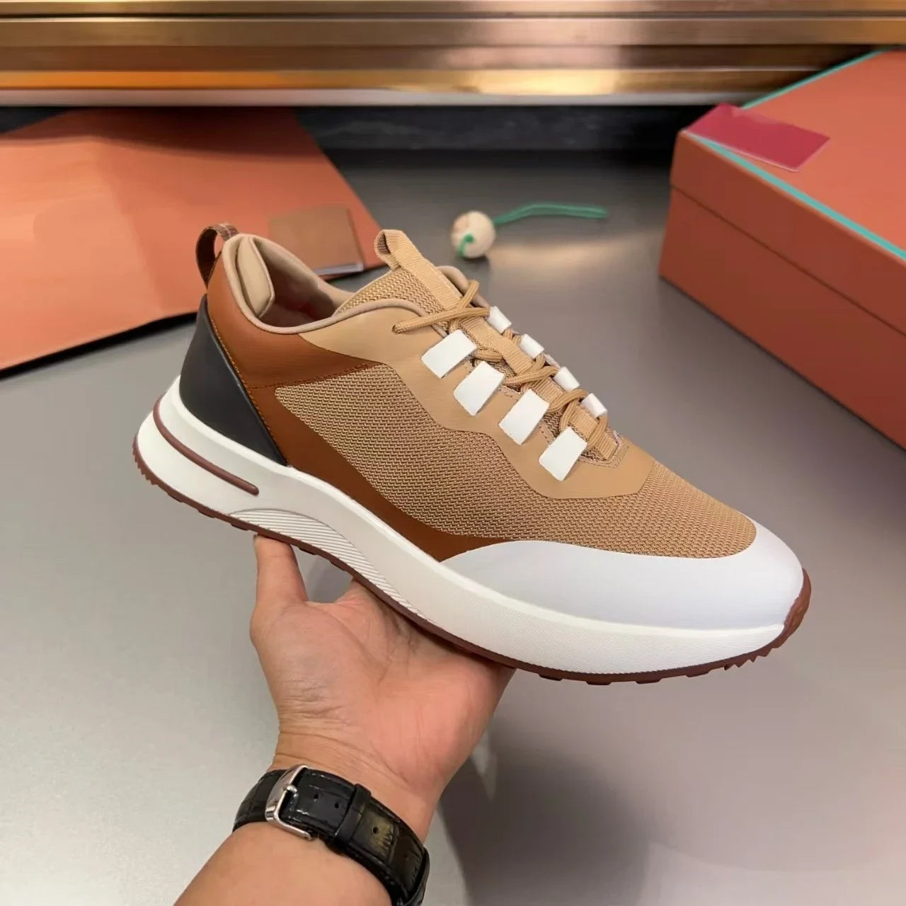 New Athletic Sneakers - Ultra Comfortable, Lightweight & High-Quality, Ideal for Sports & Daily Wear