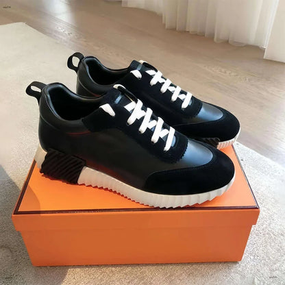 Designer Suede Casual Shoes Trainers Patchwork Men Bounce Women Sneaker luxury designer shoes Bouncing Breathable famous