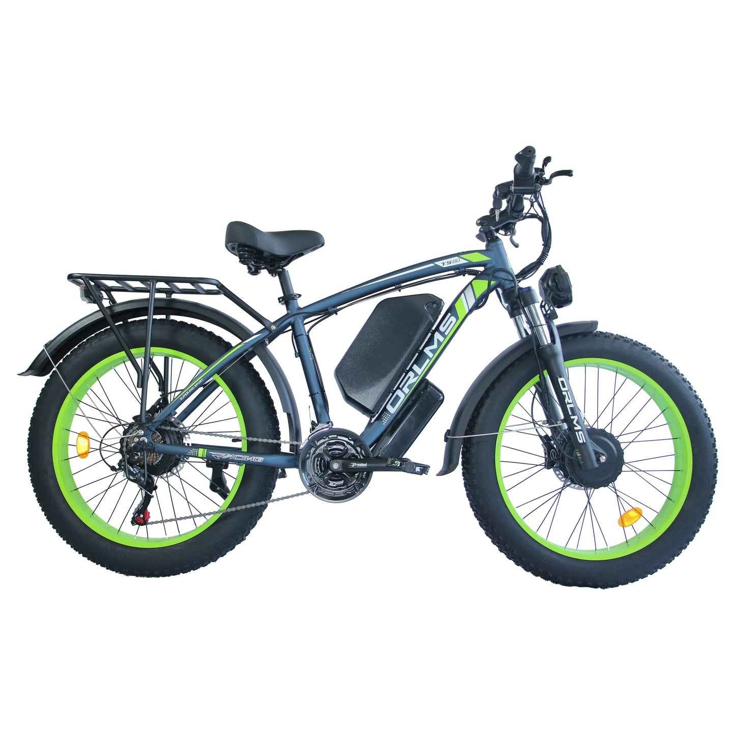 ORLMS 26inch TS60 adult E-bike 1000W*2 60V 25Ah battery  Electric Bike,26-inch All-terrain fat tire E-Mountain bike