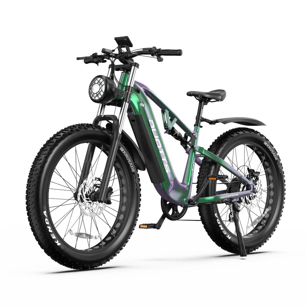 DUOTTS E26 For Adult Dual Suspension E-Mountain bike 48V 20Ah Battery Dual Motor Hydraulic Brake 26" Fat Tire Electric Bicycle