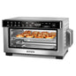 Digital Air Fryer Toaster Oven with Convection Mode 4-Slice Capacity 3 Rack Positions 12 Presets Toast Bagel Bake Roast Broil D