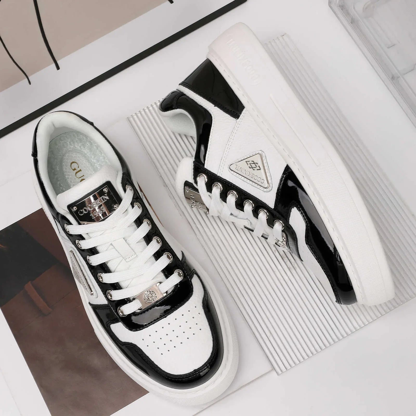 Casual Shoes Luxury Sports Shoes Brand Fashion Mens and Womens Shoes Retro Leather Shoes Low Top Sports Shoes Sports Shoes