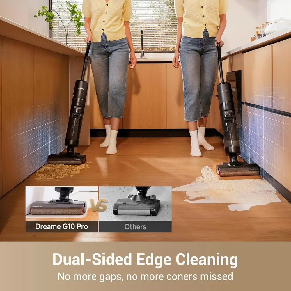G10 Pro Wet Dry Vacuum Cleaner, Vacuum Mop All in One with Auto Sel-Cleaning, loor Cleaner hine or Hard loor, 35 Mins Runtime, E