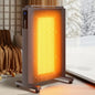 Space Heater Indoor Use 1500W Quiet Mica Convection Heater Electric Space Heaters for Large Room with Remote Eco Mode Portable