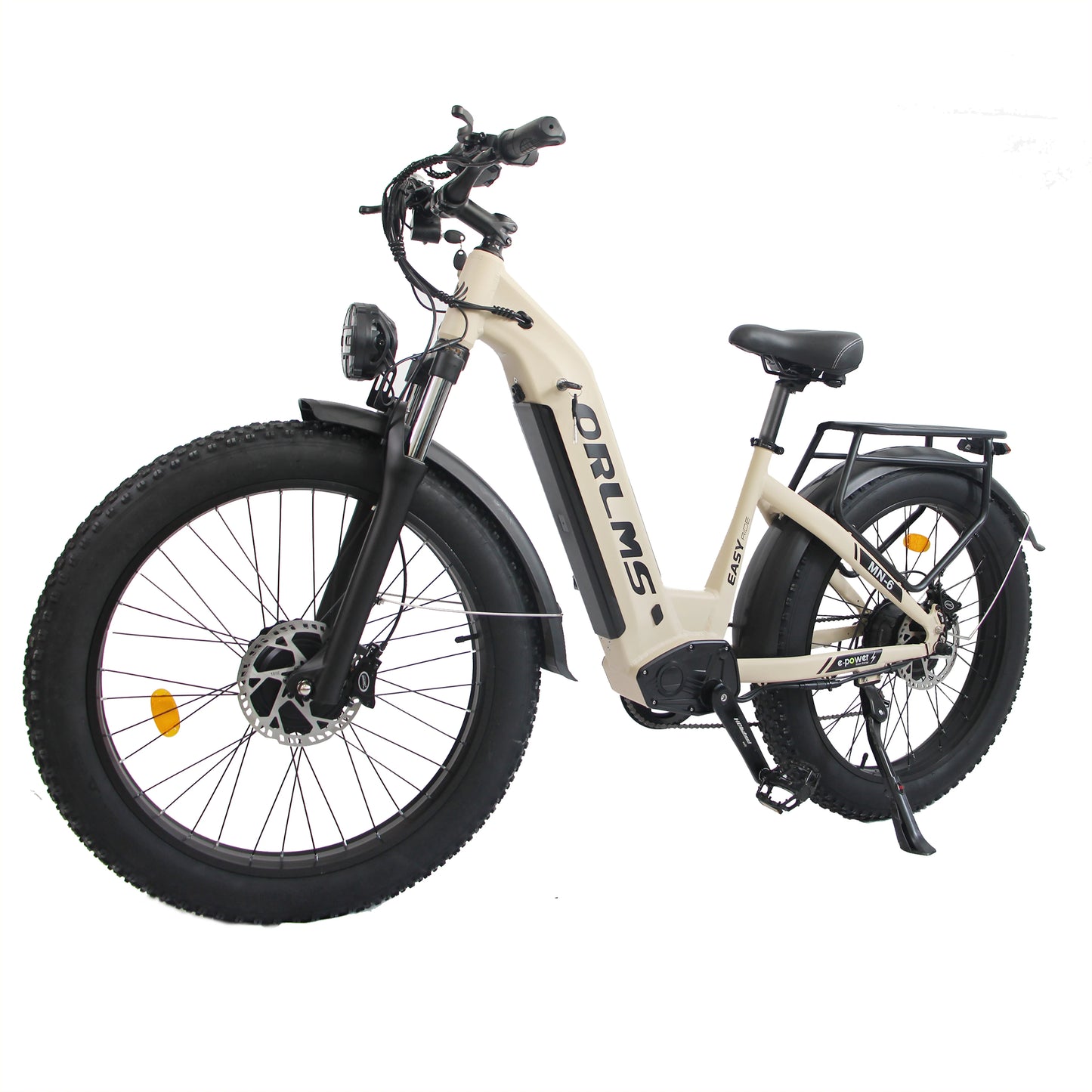 ORLMS MN-6 adult E-bike 26-inch All-terrain fat tire E-Mountain bike 1000W*2 motor 52V 23Ah battery  Electric Bike
