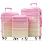 New Arrival ABS Hardshell 3 Piece Luggage Set Clearance Durable Lightweight Hardside Trolley Luggage with Spinner Wheels