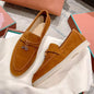 Lora Pianna Loafer Shoes Designer Famous Brand Slides Loafers Dress Shoes For Ladies Men Soft Rubber Sole Flat Luxury Casual