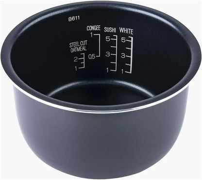 Premium 5.5-Cup Rice Cooker with Multi-Menu Functions, Nonstick Pan, and Keep Warm Feature