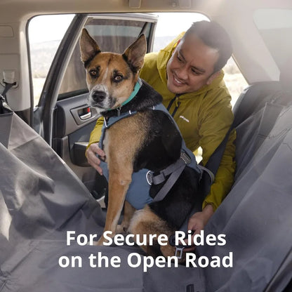 Load Up Dog Car Harness Padded Adjustable Travel Restraint with Universal Seat Belt Attachment and Strength-Rated Metal Hardwar