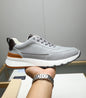 2026 Men's White Training Shoes Thick soled Breathable Comfortable Sports Shoes Casual Shoes Travel Walking Shoes
