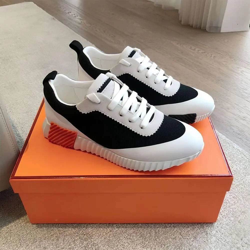 Designer Suede Casual Shoes Trainers Patchwork Men Bounce Women Sneaker luxury designer shoes Bouncing Breathable famous