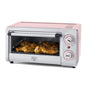 Countertop Toaster Oven Air Fryer Stainless Steel Healthy Ceramic Nonstick PFAS Free Tray Basket Bake Broil Reheat Adjustable T
