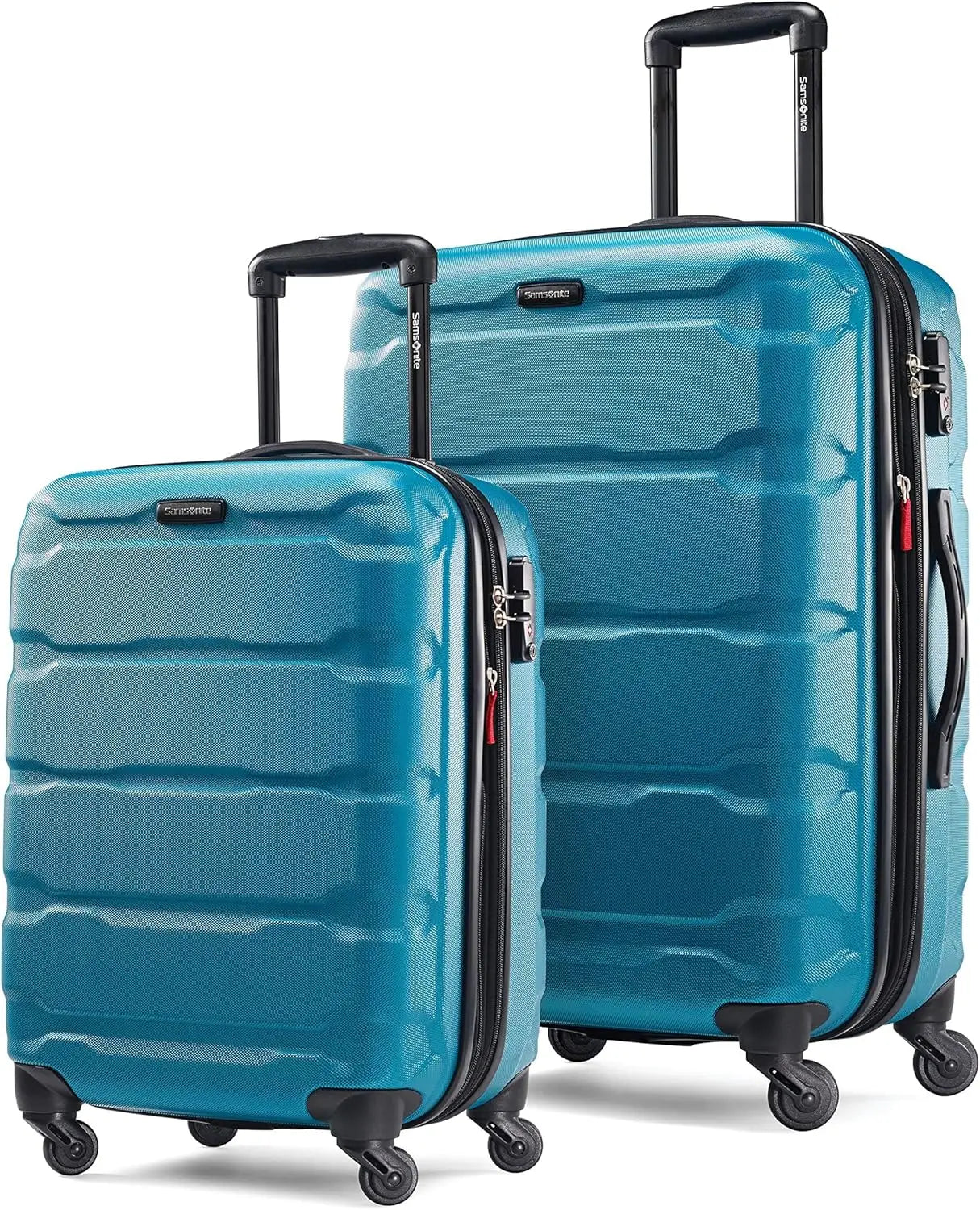 Expandable Hardside Luggage Set with Spinner Wheels, 2-Piece (20/24), Blue