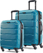 Expandable Hardside Luggage Set with Spinner Wheels, 2-Piece (20/24), Blue