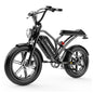 Cybervelo 20" Fat Tire All-Terrain E-Bike, 48V 20AH Detachable Battery, 1000w Motor 30MPH 80Miles+ Electric Bike for Adult EK11