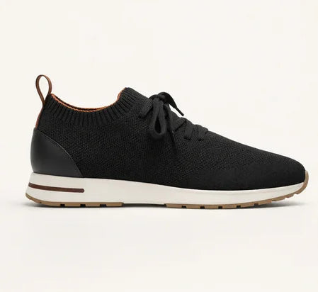 Men's Sock Fit Knit Casual Sneakers Breathable Lightweight Non-Slip Comfortable Walking Shoes for Work Commute Daily Wear