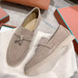 Lora Pianna Loafer Shoes Designer Famous Brand Slides Loafers Dress Shoes For Ladies Men Soft Rubber Sole Flat Luxury Casual