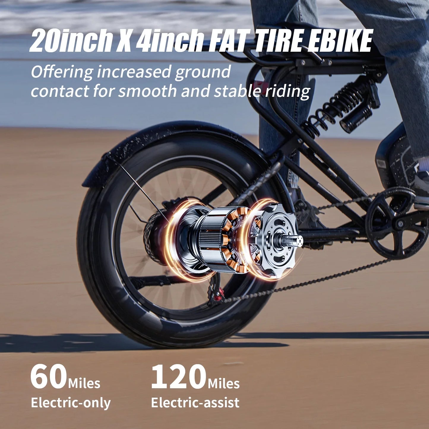 MEELOD DK300pro adult E-bike 1200W 48V 30Ah battery commute Electric Bike,20-inch Fat Tire E-Mountain bike