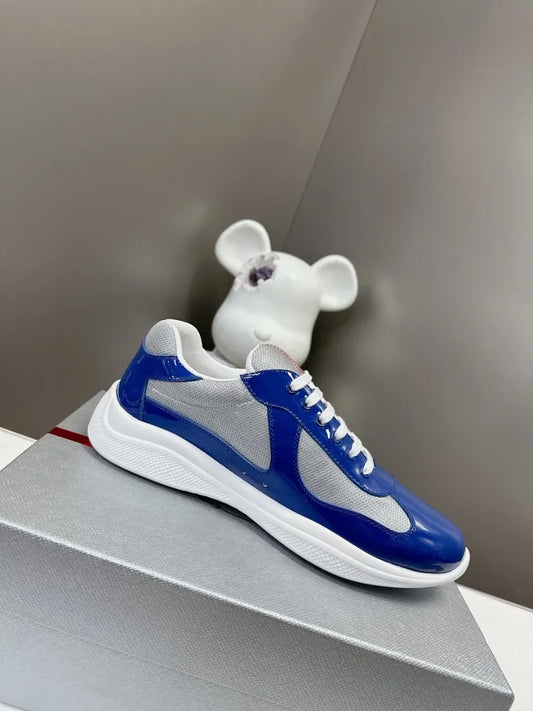 2025 Designer Styles Men's Leather Sports Casual Shoes First Layer Cowhide Platform Leather Shoes Fashion Trends